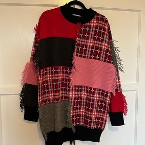 MSGM festive sweater dress in M